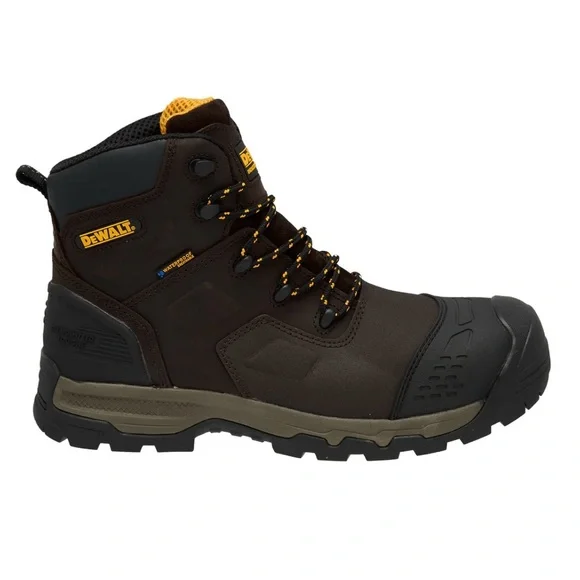 NWT DEWALT MANVEL MEN'S WATERPROOF, COMPOSITE SAFETY TOE WORK BOOT, Size 10